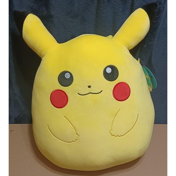 Squishmallows Other - Squishmallows x Pokemon Pikachu 14" Inch Plush HTF BNWT